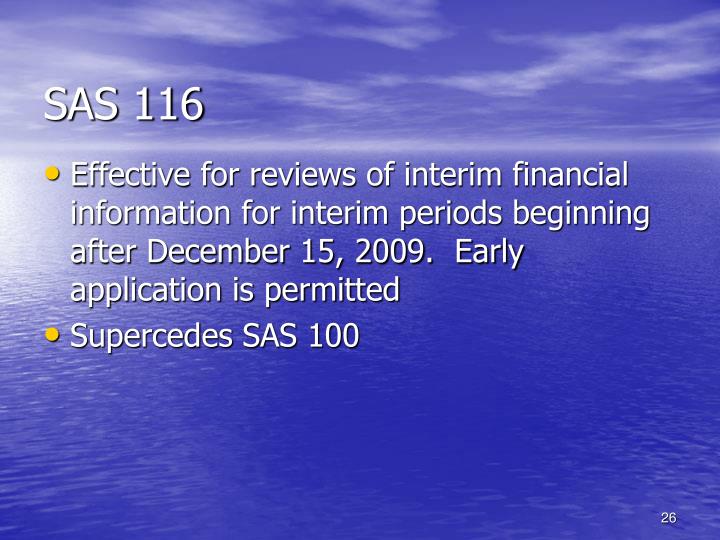 sas management letter 115 Update Audit and Standards PowerPoint  PPT Attest