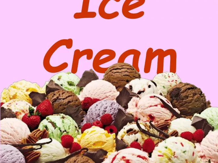ice cream n.