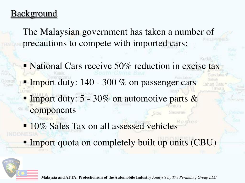 PPT - Analyzing the effects of Malaysia's Protectionist 