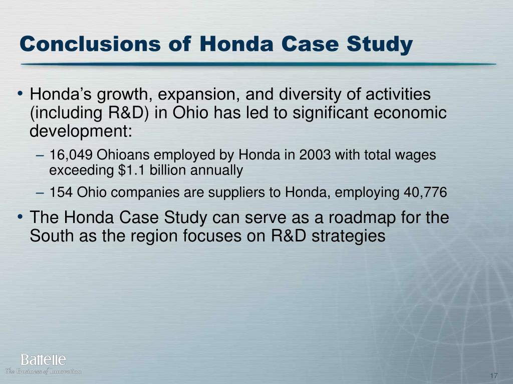 honda case study strategic management