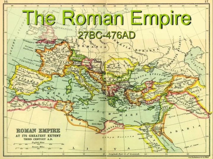 the roman empire 27bc 476ad n.