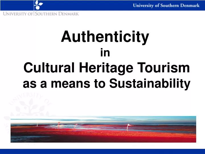 authenticity meaning in tourism