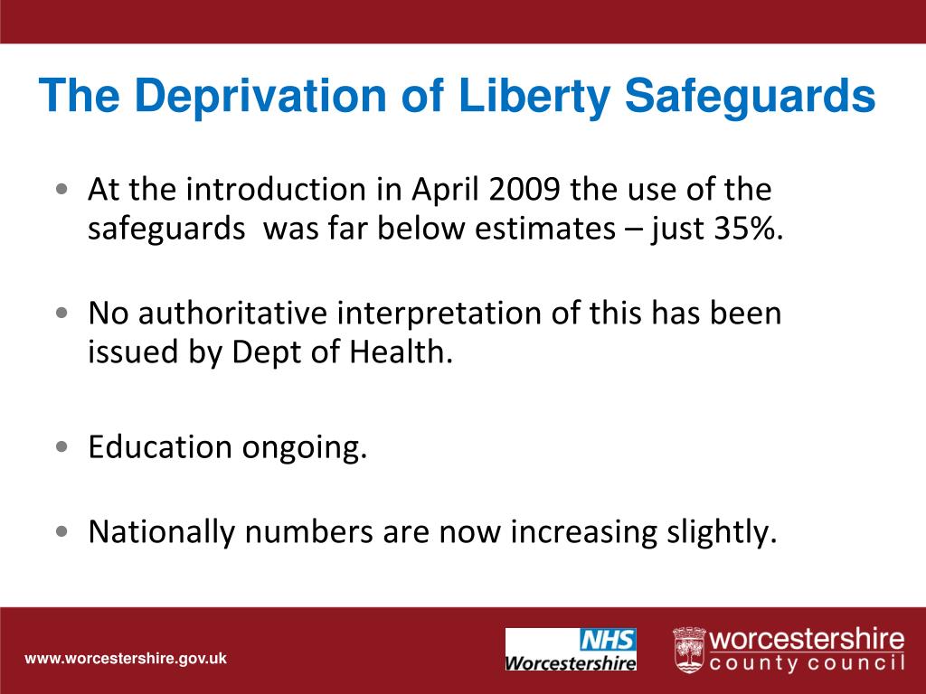 deprivation of liberty safeguards essay