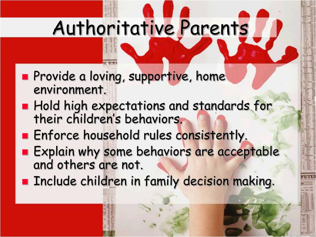 research on authoritative parenting style