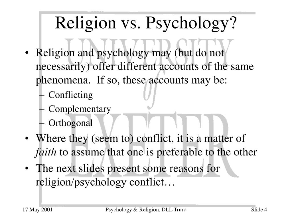 what is the psychological definition of religion