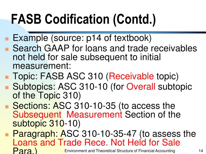 fasb codification research system