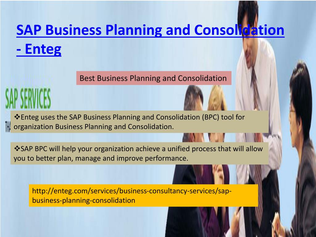 PPT SAP Business Business Planning and ConsolidationEnteg PowerPoint