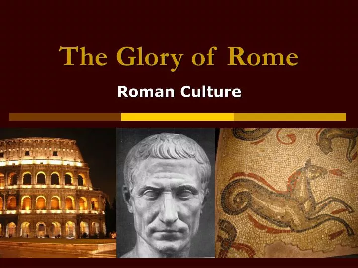 the glory of rome n.