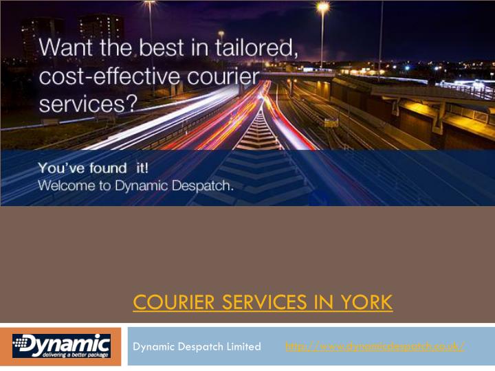 courier services in york n.