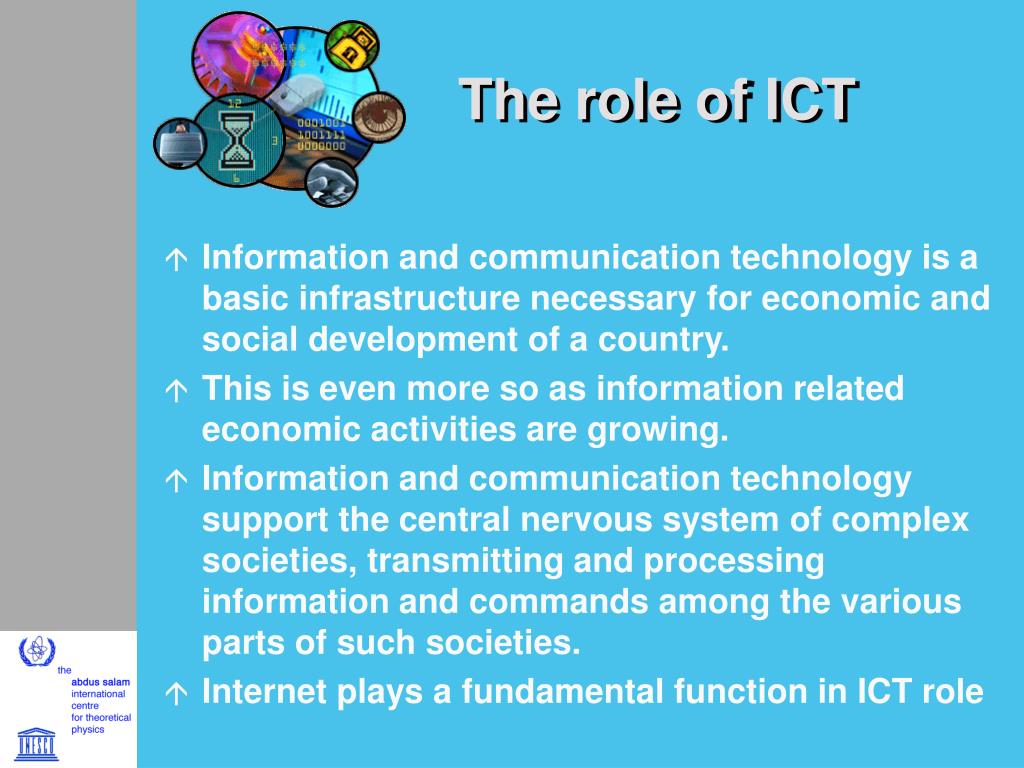 The role of technology. Information and communication Technologies презентация. Презентация на тему Science and Technology. ICT Development презентация. ICT information and communication Technology.
