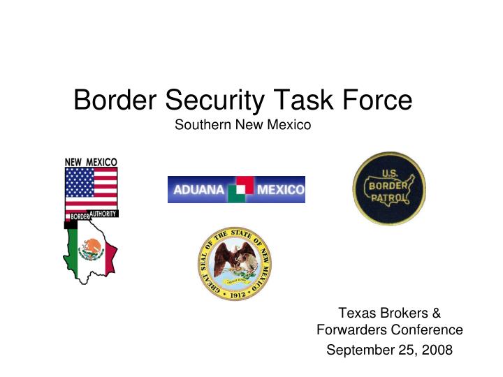 border security task force southern new mexico n.