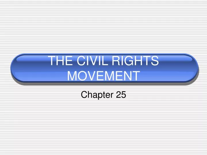 the civil rights movement n.