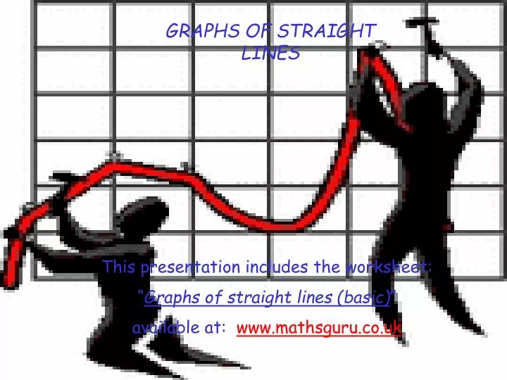 graphs of straight lines n.