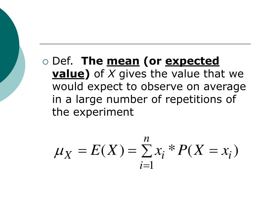 Variable expected. Expected value Matlab. How to count an expected value.