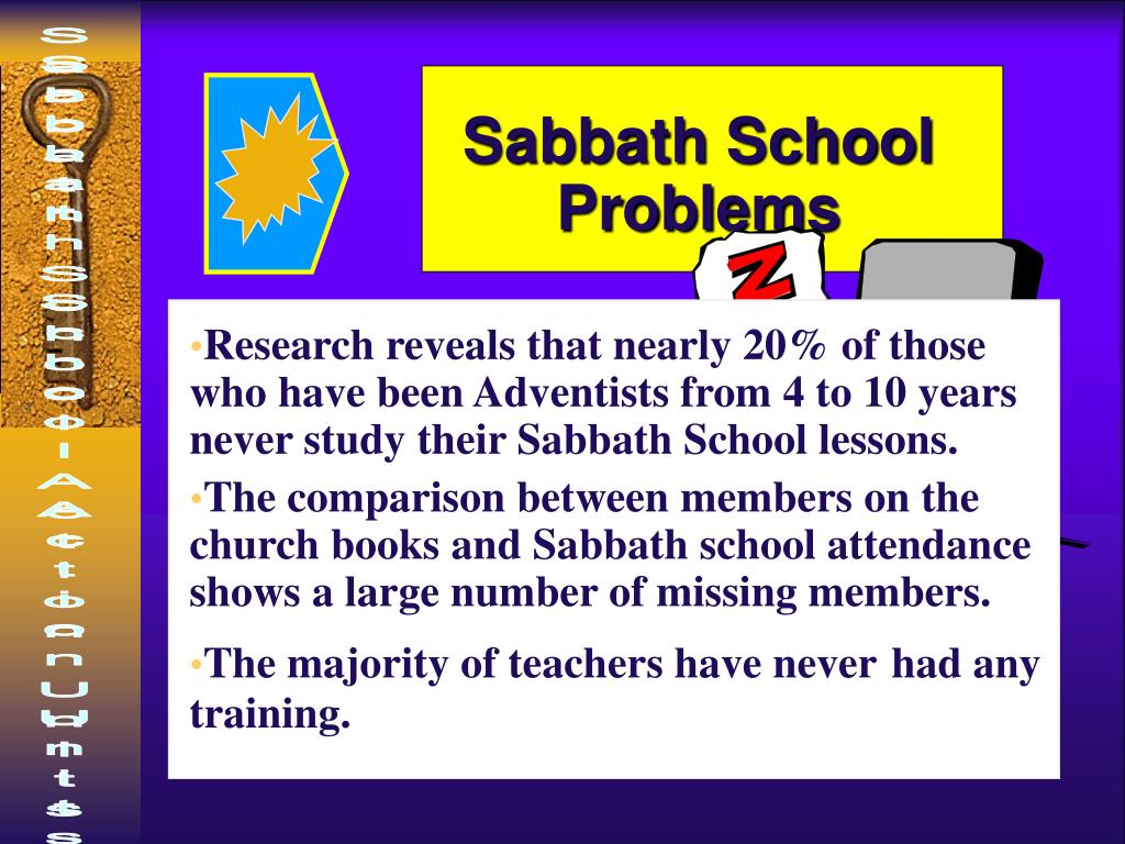 sabbath school presentation ideas