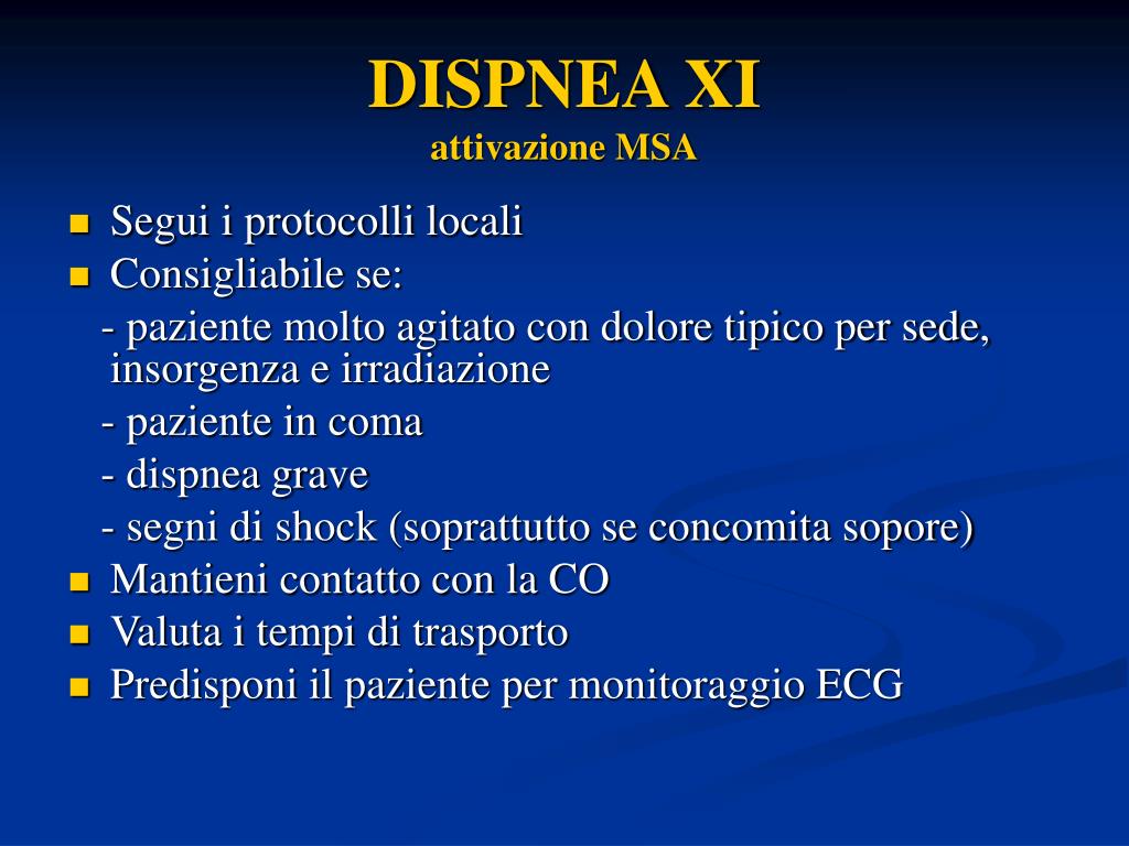 PPT IL DOLORE DOLORE TORACICO DISPNEA PowerPoint Presentation