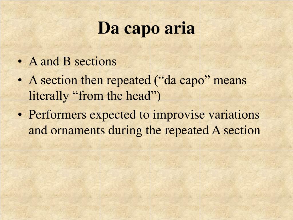 da capo aria
