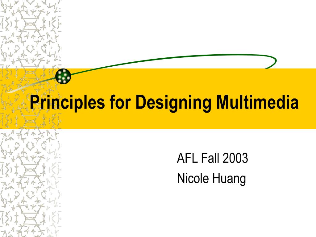 PPT - Principles for Designing Multimedia PowerPoint Presentation, free ...