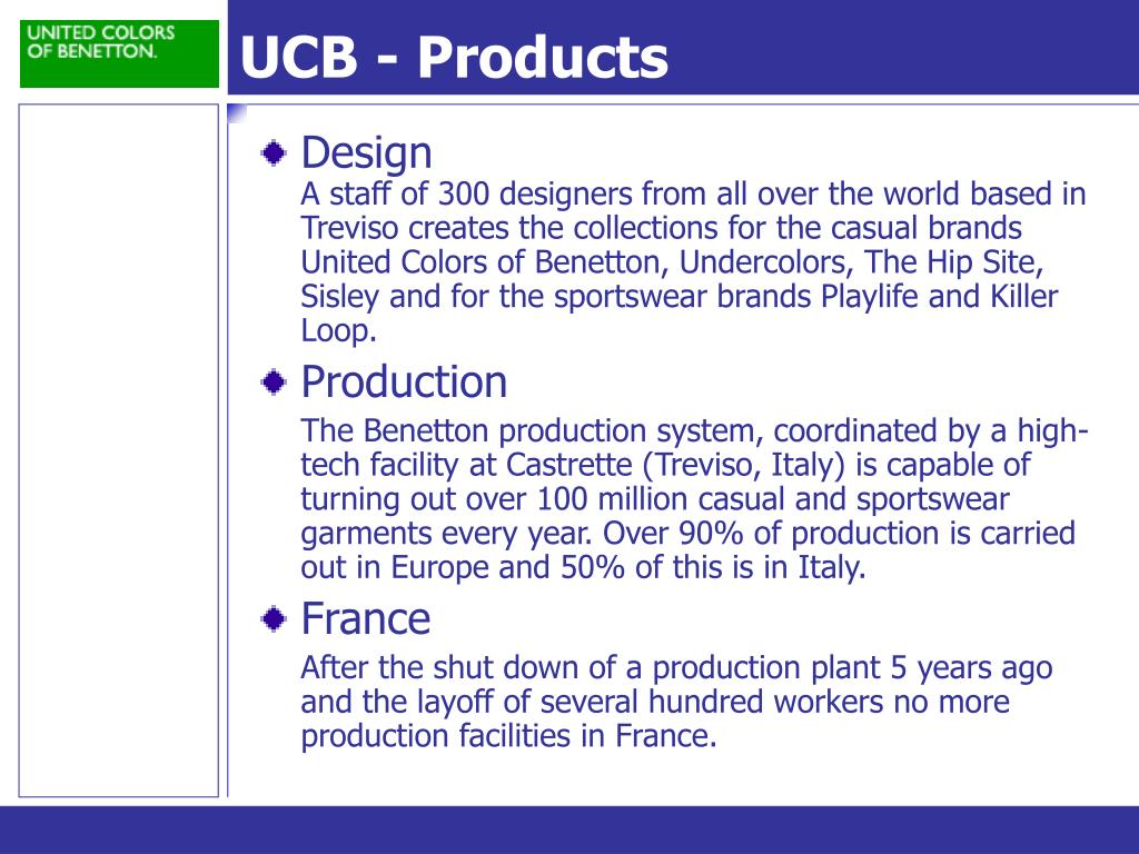 PPT - Best in France – Benetton Group PowerPoint Presentation, free  download - ID:186894