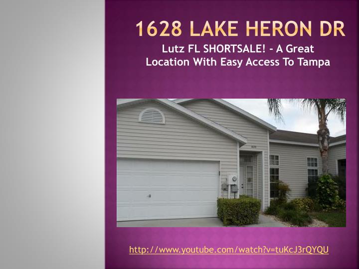 PPT Lutz Florida Short Sale! 1628 Lake Heron Dr PowerPoint