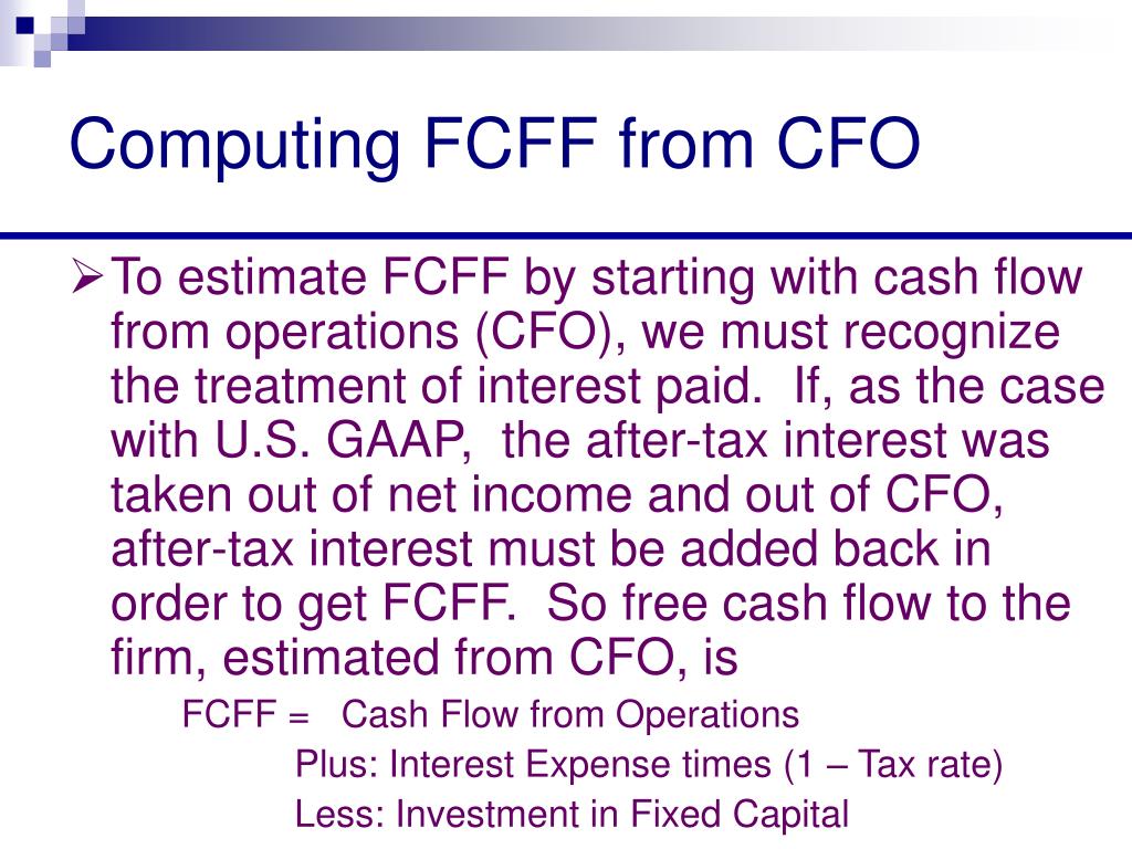 PPT Chapter 3 Free Cash Flow Valuation PowerPoint Presentation, free