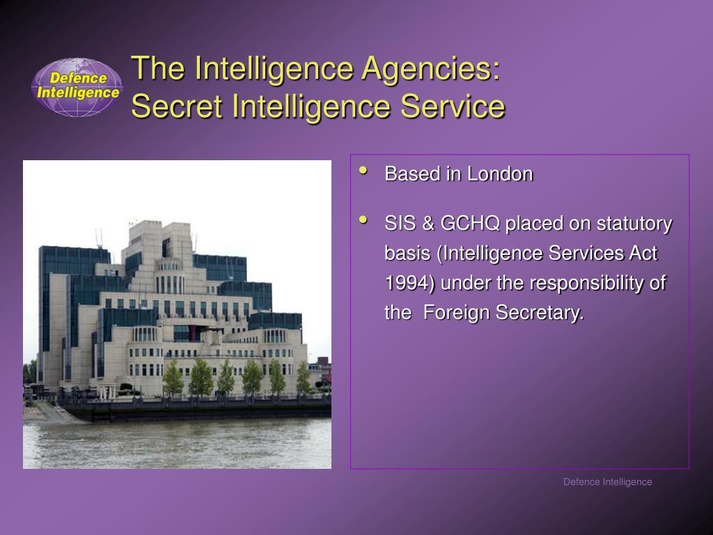 PPT - THE DEFENCE INTELLIGENCE STAFF UK Strategic Intelligence