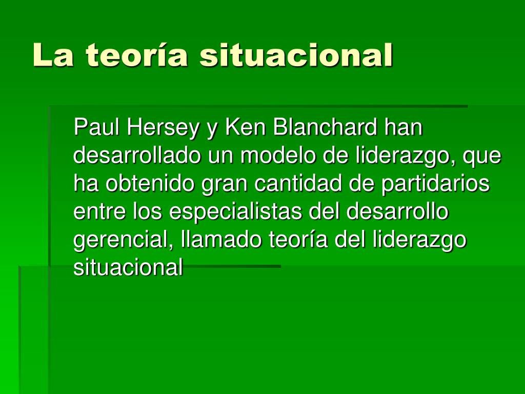 PPT - Kenneth Blanchard y Paul Hersey PowerPoint Presentation, free  download - ID:188969