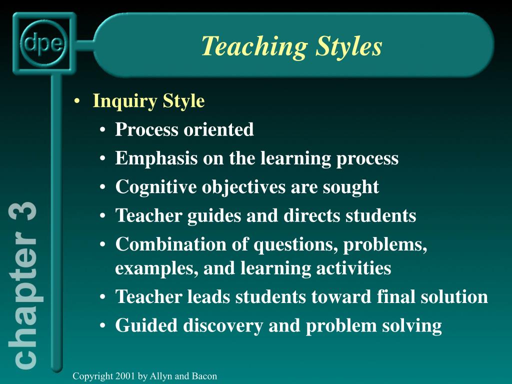 teaching styles