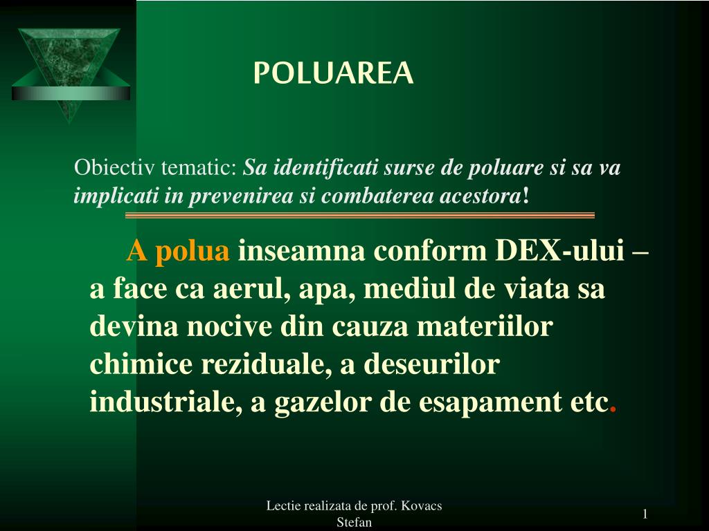 Ppt Poluarea Powerpoint Presentation Free Download Id 190526
