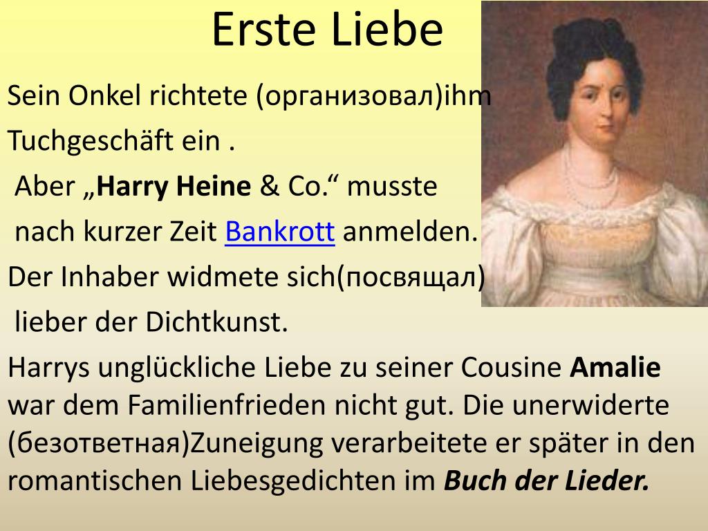 PPT Heinrich Heine (1797 1856) PowerPoint Presentation, free