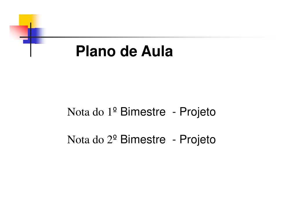 Projeto 2º bimestre