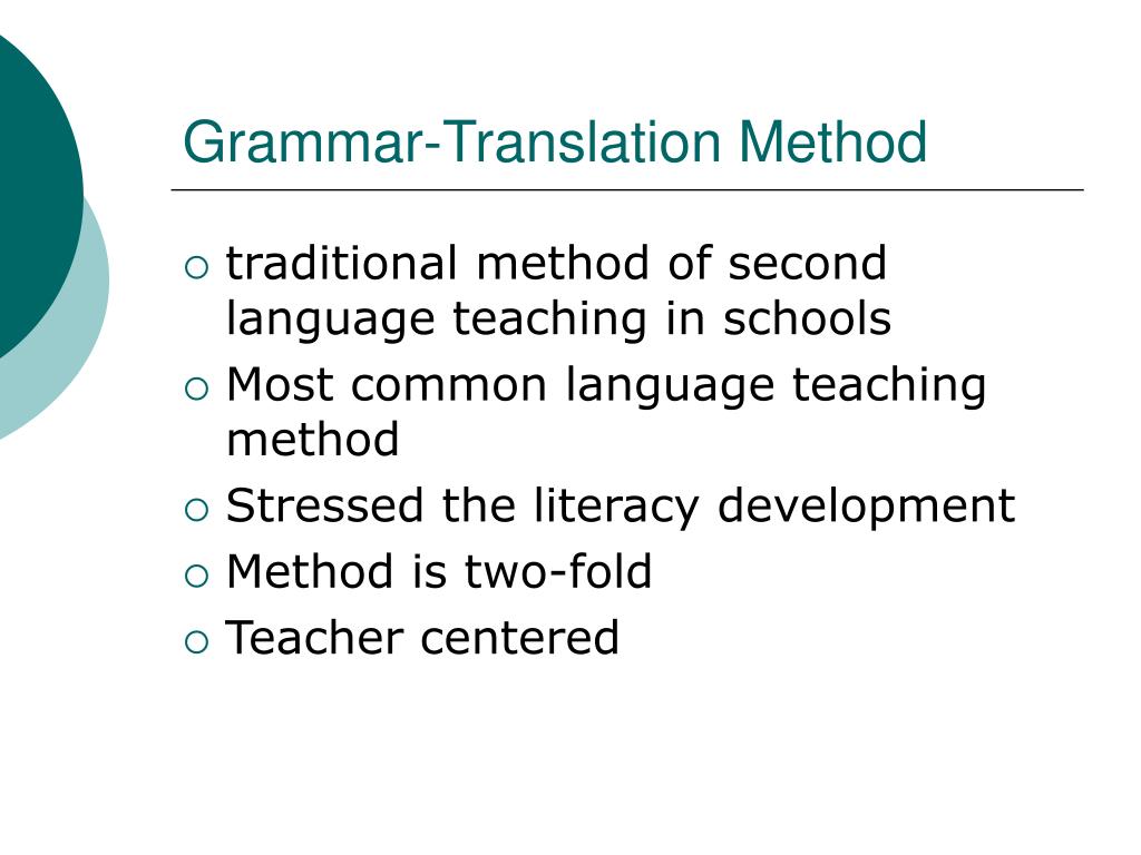 PPT - Grammar-translation PowerPoint Presentation, free download - ID ...
