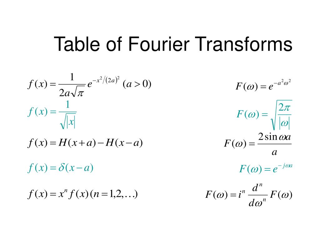 Ppt Fourier Analysis Powerpoint Presentation Free Download Id 192350