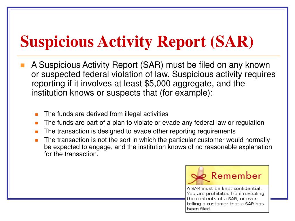 Suspicious activity. Suspicious activity Report. Предложение с suspicious. Suspicious example.