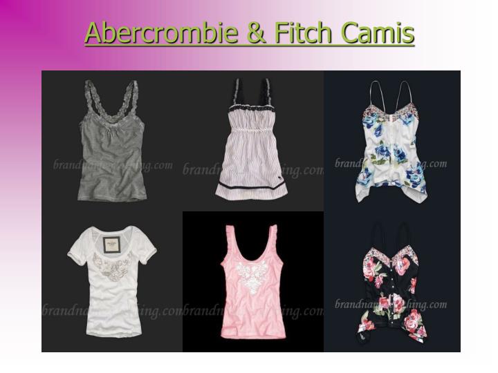 abercrombie and fitch camis