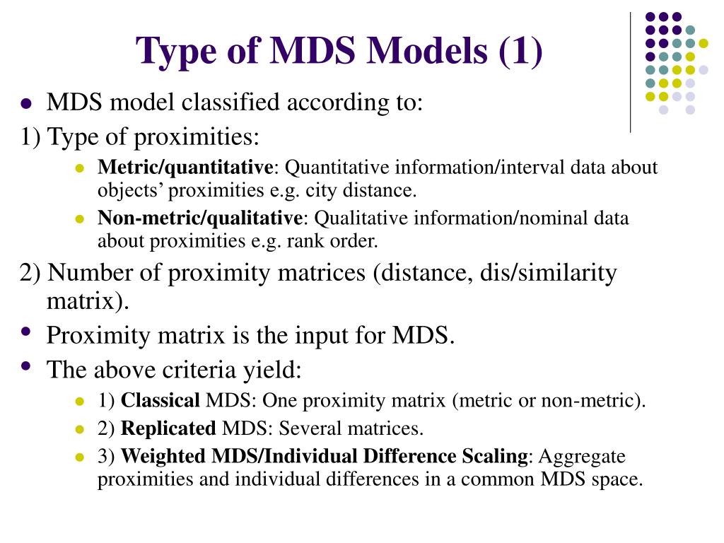 Ppt multidimensional scaling mds powerpoint presentation free