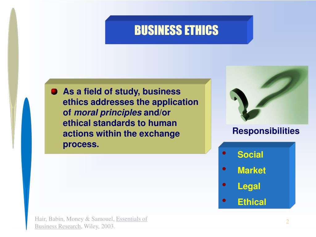 business ethics research articles