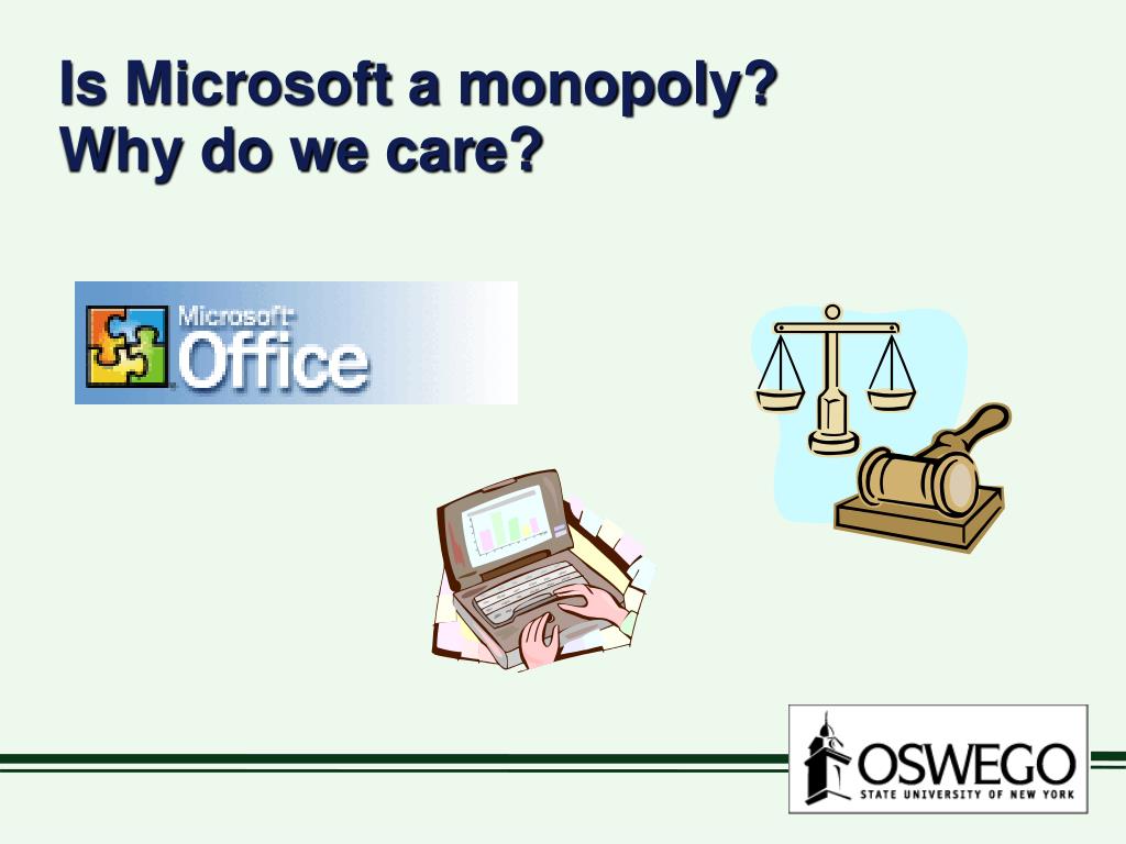 microsoft monopoly case study economics