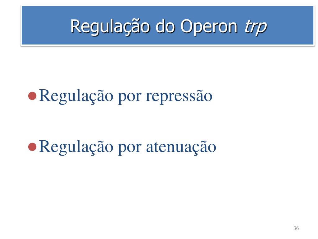 PPT - Regulação da Expressão Gênica em Procariotos PowerPoint Presentation  - ID:5718200