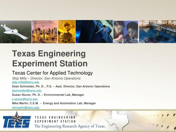 texas engineering experiment station n.