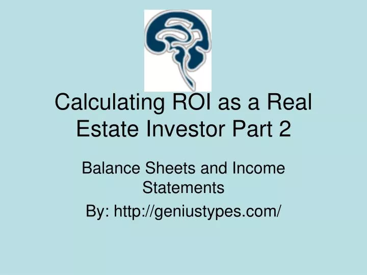 calculating roi as a real estate investor part 2 n.