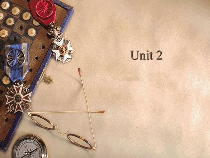 unit 2 n.