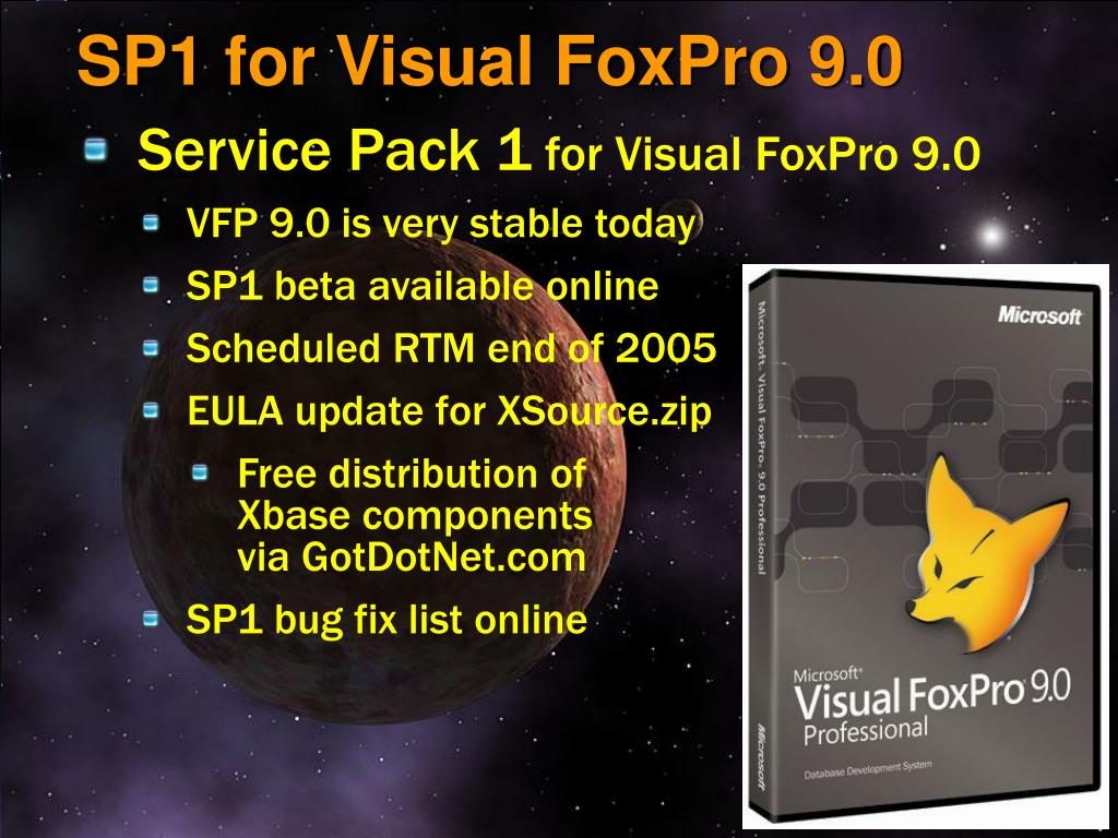 microsoft visual foxpro 9.0 iso