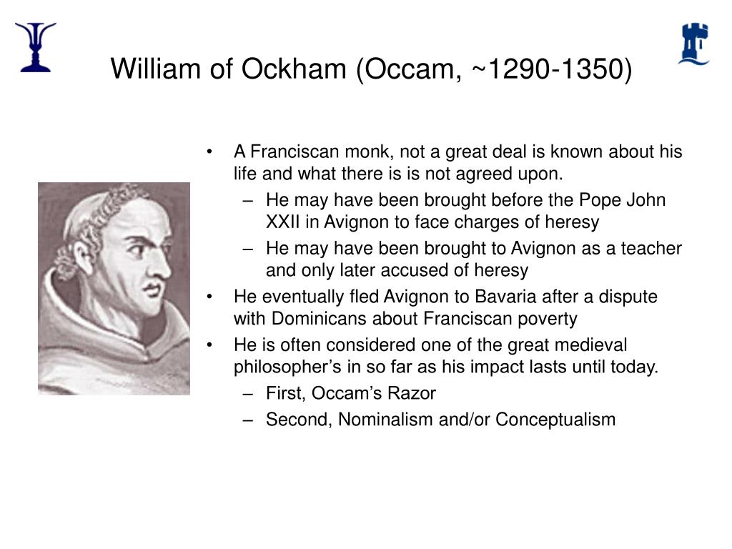 ockham nominalism ockham nominalism