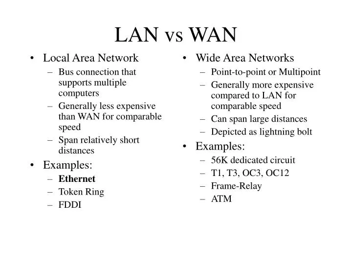 lan vs wan n.