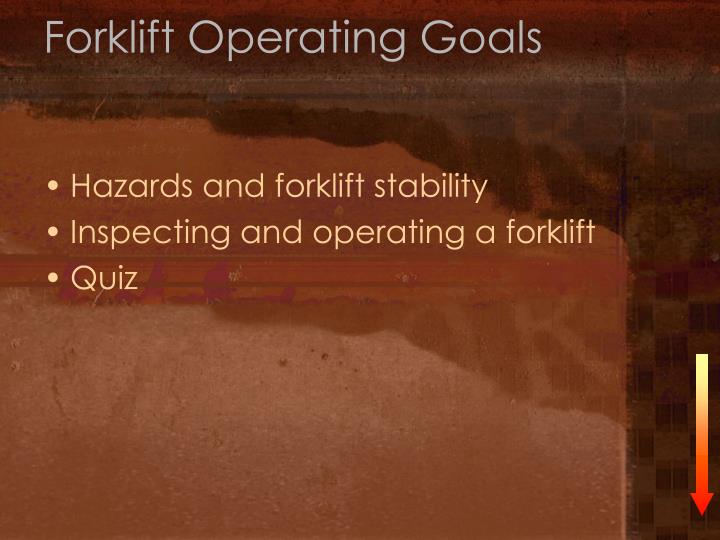 Ppt Forklift Operator Training Powerpoint Presentation Free Download Id 202107
