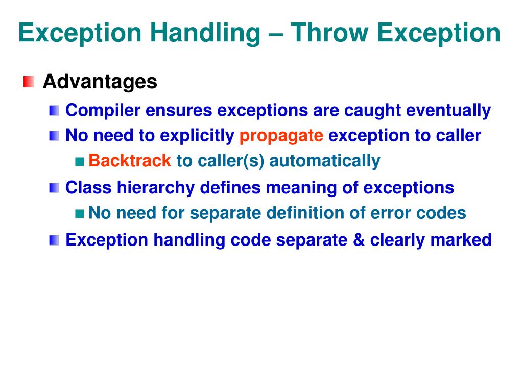 PPT Exceptions in Java PowerPoint Presentation, free download ID202285
