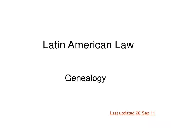 genealogy n.