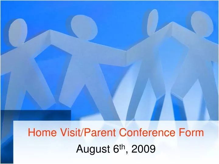 home visit parent conference form n.