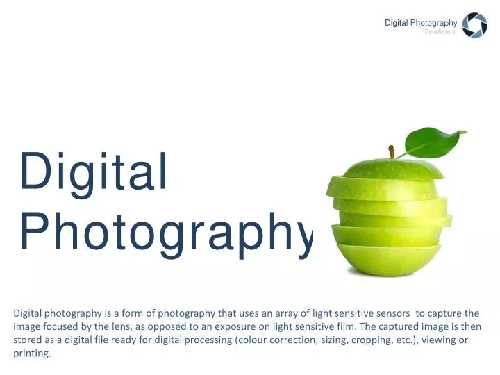 digital photography n.